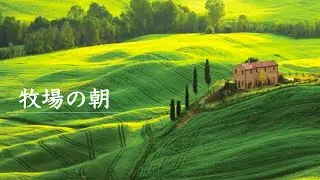 【環境音】牧場の朝・丘の上の家・鳥のさえずり・田舎の音・作業用BGM | Morning Relaxing Sound