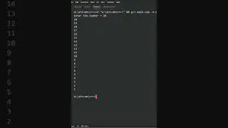 c++ program to print natural no in reverse order using recursion @PWOShivam #Shorts