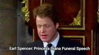 Earl Spencer Princess Diana Funeral Speech