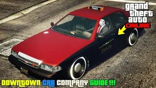 Gta V Online DownTown Cab Co. Guide - מדריך לחברת המוניות החדשה באונליין!