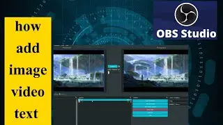 OBS softwear tamil tutorial- part 1 -how transation image ,text add obs-video how to live obs basic