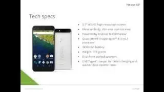Huawei Nexus 6P Specifications and Price In India