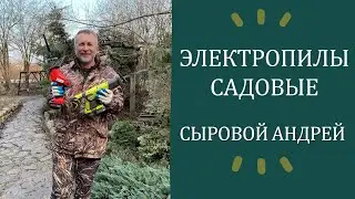 Электропилы садовые. Обзор от Сырового Андрея