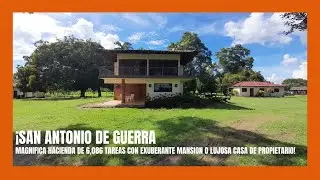 Hacienda de 6,086 tareas con Exuberante mansión o lujosa casa de propietario @FFSOLOFINCARD