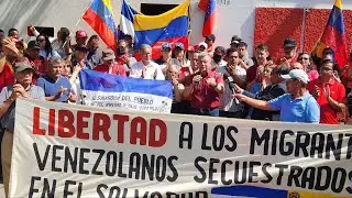Acto de solidaridad con Venezuela