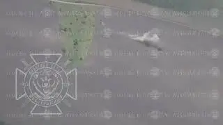 Дрон ВС РФ поражает украинский «Оса-АКМ»