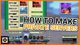 Shindo Life - How to Create Private Servers