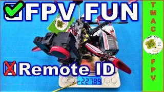 Micro FPV Drone Build (NO REMOTE ID)!