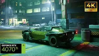 Cyberpunk 2077 | NEW Updated Photorealistic Ray Tracing Mod 2024 | 4k RTX Path Tracing DLSS 3.5