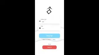 Login Screen Timelapse |  Flutter