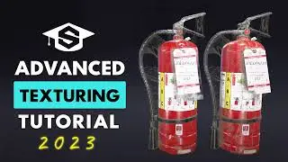NEW! Advanced Texturing in Substance Painter 2023 HOT!!