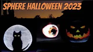 LED Sphere Show Halloween 2023