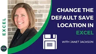 Easy Way to Change Default Save Location in Excel [A-ha! #128]