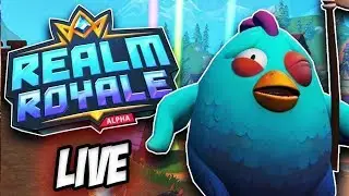 Realm Royale Live Stream // Battle Royale Coming to PS4 Soon! // PC Gameplay