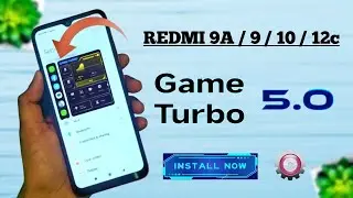 Enable Game Turbo | Redmi 9/9A/10/12c/12 & Poco C3 With Voice Changer