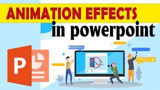 How to create animation effects in powerpoint