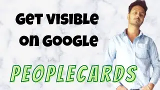 People Cards||Add me to search||Google virtual visiting Card||Find yourself on google||
