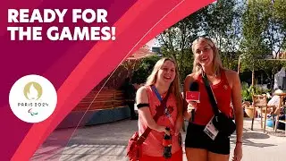 The Athletes Are Ready For The Games To Begin! 🤩