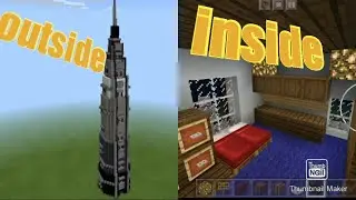Building tallest building in Minecraft and making it Into hotel