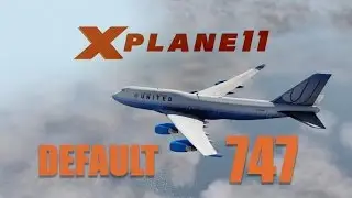 X Plane 11 Beta2 - Default 747 Flight (Cold/Dark) Tragedy at take-off!