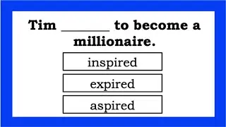 VOCABULARY Quiz | How many words do you know? ✅