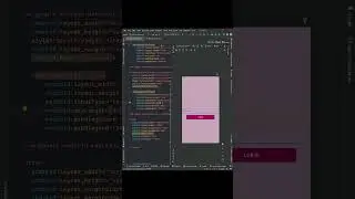 Create Login Page Activity Design in XML Layout Android Studio Java 