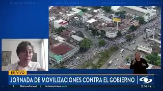 Paca Zuleta sobre las marchas del 21 de abril en Colombia