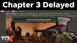 TDX Chapter 3 Delayed News