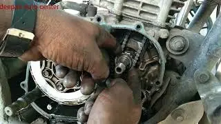 bajaj discover 125 replace taiming chain ( Hindi )