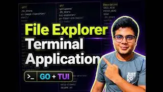 Terminal File Explorer in Go