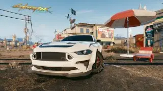 Cyberpunk 2077, Ford Mustang RTR Spec 5 Car Mod!