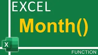 How To Use Excel Month Function | Excel Tutorial for Everyone