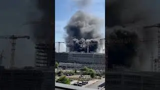 Multiple explosions and fire at construction site in Hamburg, Germany | 4hanntn