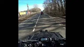 This is why you need to register your ATV and put on license plates!