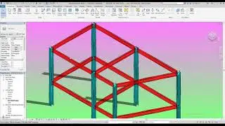 Revit- Typical Structural Engineering Frame and Timber Frame new Build