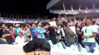 World No.1 Crowd at Enen Gardens Kolkata