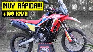 Pruebo la NUEVA HONDA CRF RALLY y es una locura | RAW GOPRO