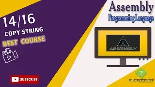 How to copy one array to another in Assembly Language | Strings in assembly language Part 14/16