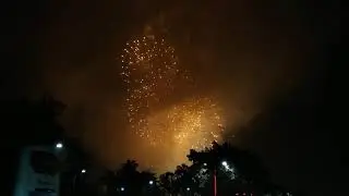 মুজিব বর্ষে আতশবাজি