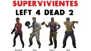 CONOCIENDO a los SUPERVIVIENTES | Left 4 Dead 2 - YusuPics
