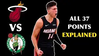 All 37 of Tyler Herro's Points from Game 4 Explained