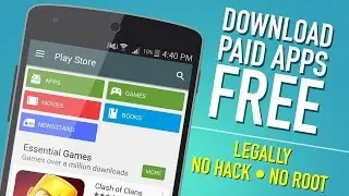 Paid android apps for free NO ROOT REQUIRED NO HACK 100%LEGAL