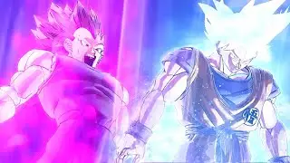 Super Saiyan 4 Vs Ultra Instinct Goku & Ultra Ego Vegeta Boss Fight | Dragon Ball Xenoverse 2 Revamp
