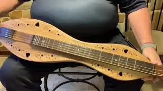 Dave Haas - Folkcraft 5-String Dulcimer Demo - “Spotted Pony”