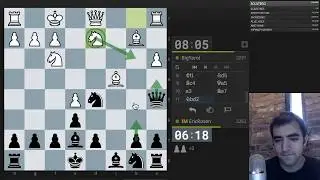 Slower games with commentary on lichess.org