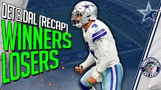 Dallas Cowboys Winners and Losers | Lions vs Cowboys Week 7 Recap