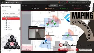 HOW TO CONFIGURE MAPS #Hikvision's #HikCentralProfessional #VMS | #static  #GIS #maps