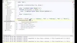 Intro to PHP - Day 9 - Associative arrays and Sticky select boxes.