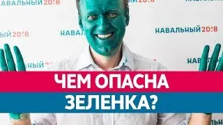 Чем ОПАСНА ЗЕЛЕНКА? Что будет если облили зеленкой?