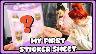 My 1st Sticker Sheet Arrived! | Week 10